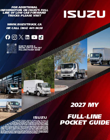 2027 Isuzu Model Line-up Pocket Guide